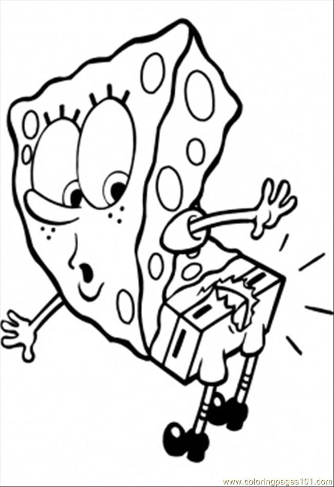 Coloring Pages Sponge Bob (Cartoons > SpongeBob) - free printable 