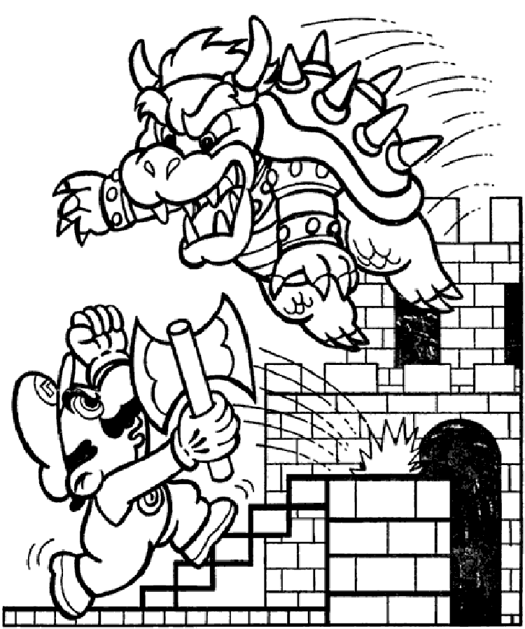 Super Mario Coloring Pages | Coloring Pages