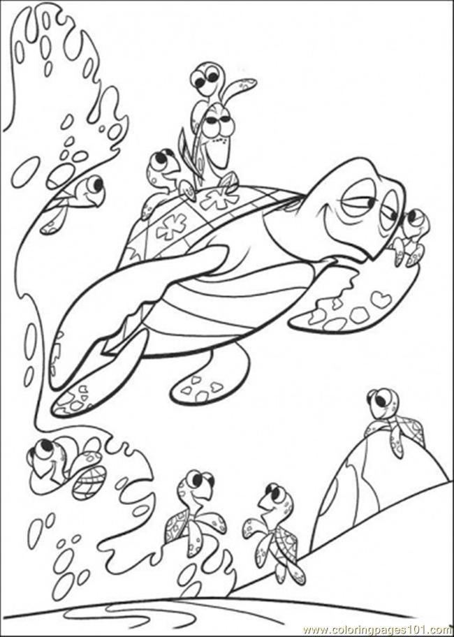 Finding Nemo Sharks Coloring Pages/page/145 | Printable Coloring Pages