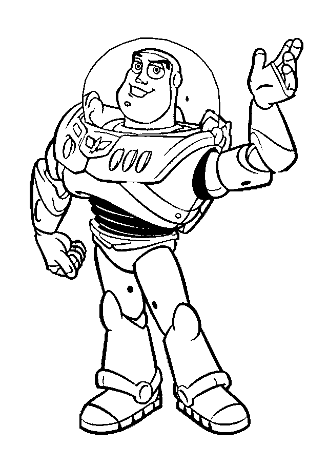 Coloring Pages Buzz Lightyear 7 | Free Printable Coloring Pages
