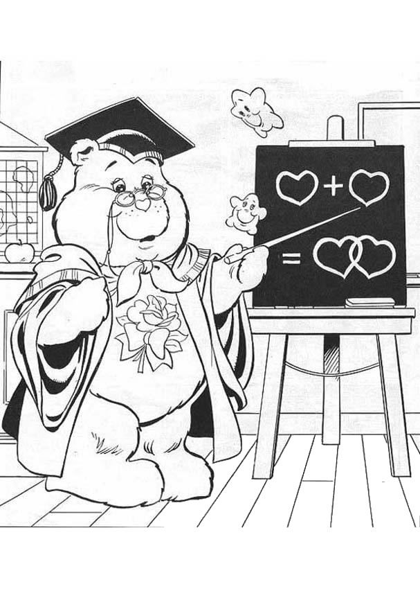 CARE BEARS coloring pages : 17 printables of your favorite TV 