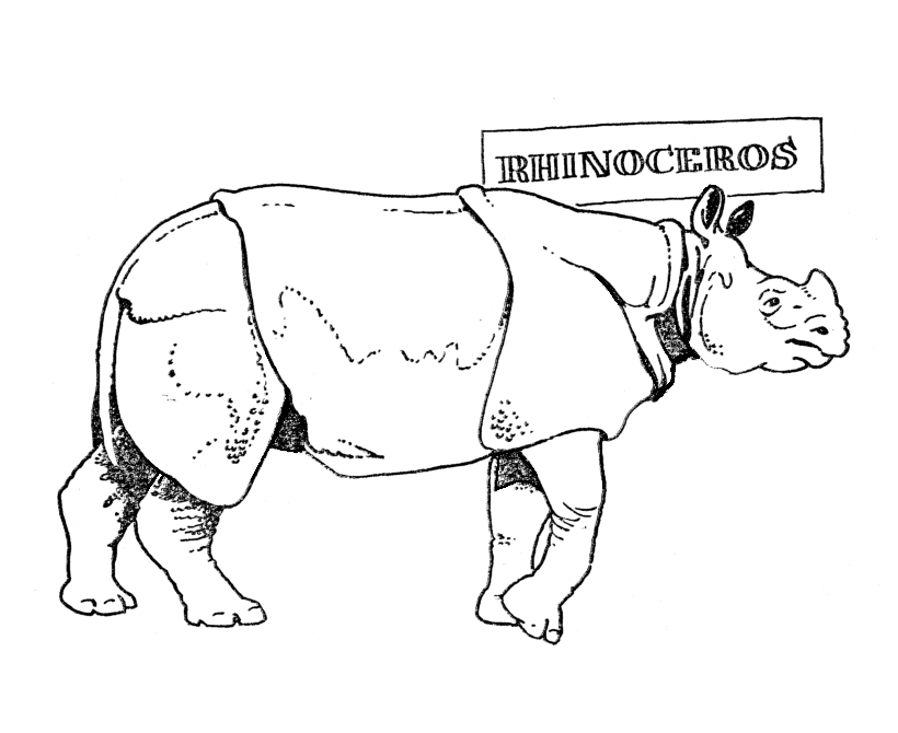 Download Zoo Animal Coloring Pages |Rhinoceros Coloring Pages | Free - Coloring Home