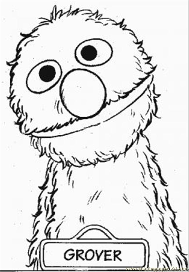 Coloring Pages 2205604 F260 (Cartoons > Elmo) - free printable 