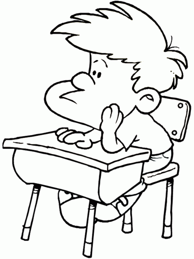 Back to School Coloring page for Kids Motivation | Coloring Pages