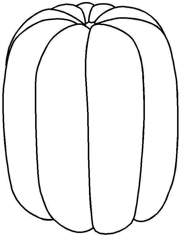 tall pumpkin Colouring Pages (page 2)