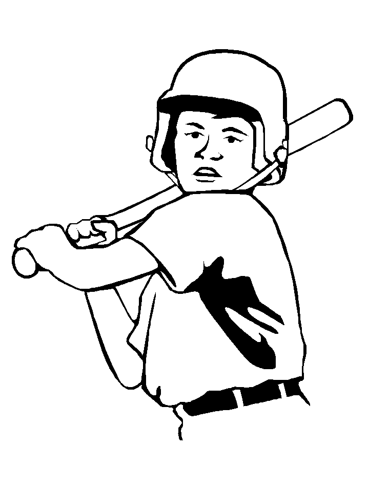 Baseball 10 Sports Coloring Pages & Coloring Book