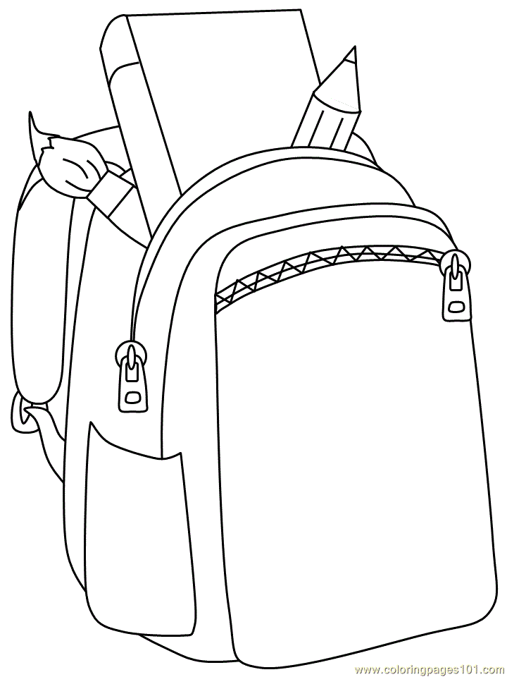 Coloring Pages Back to school (Education > School) - free 
