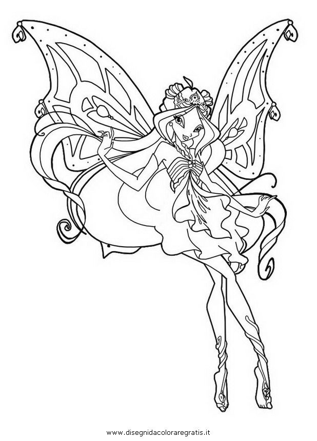Flora Pages Colouring Pages - Coloring Home