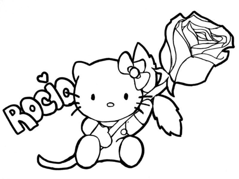 Hello Kitty Rose by etcha-sketch on deviantART