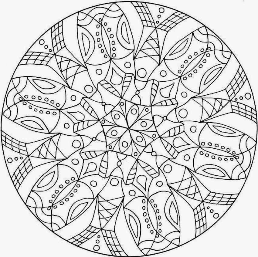 Download 3 Colorfull Advance Mandala Coloring Pages Print Out 
