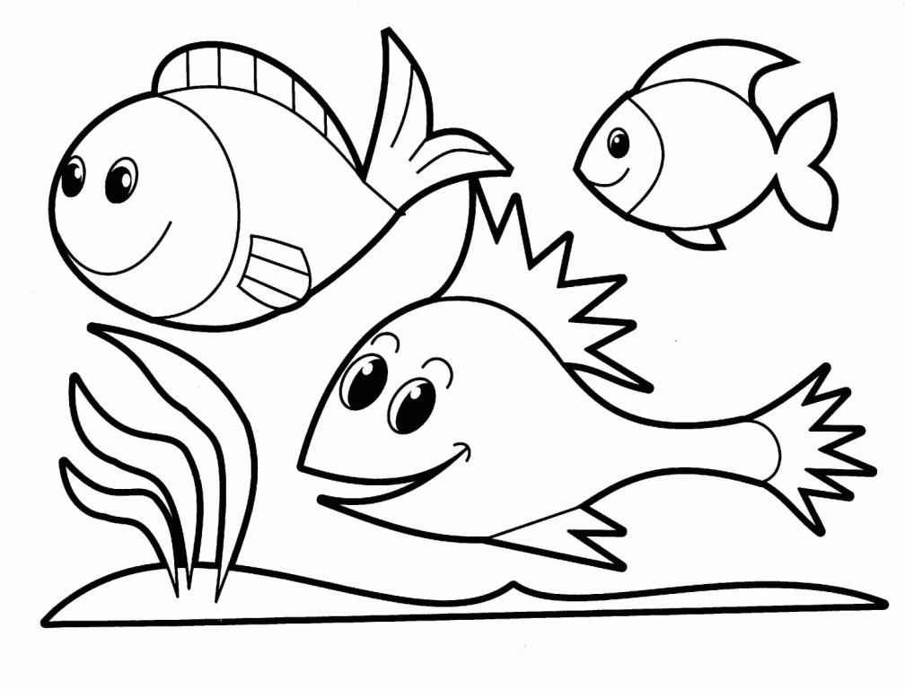 fish in the ocean Colouring Pages (page 2)