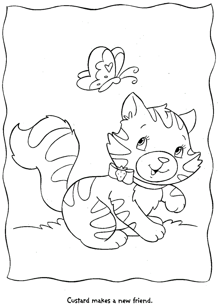 Strawberry Shortcake Coloring Pages for Kids- Printable Coloring 