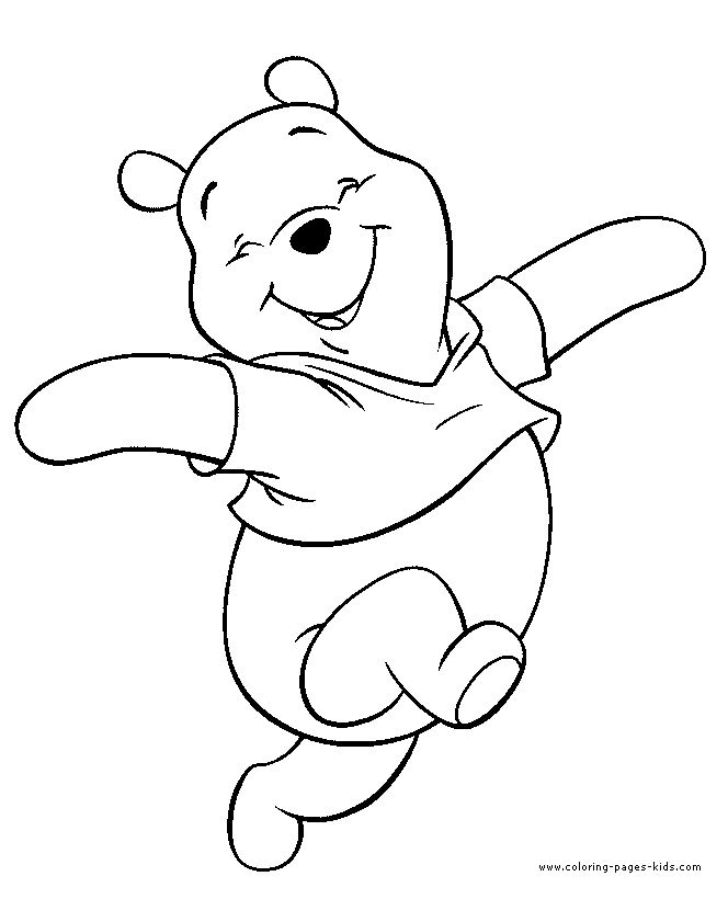 Winnie the Pooh coloring pages - Coloring pages for kids - disney 