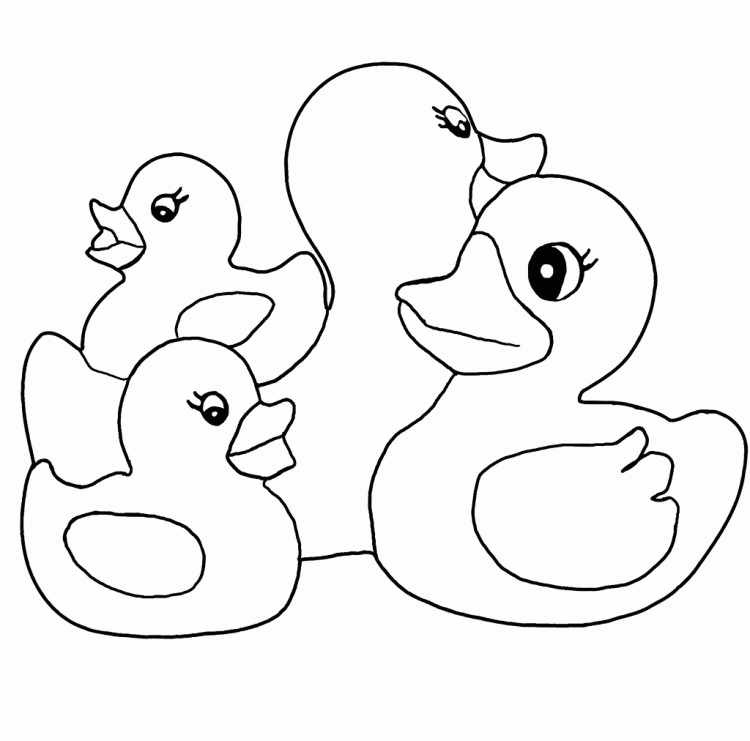 Download Rubber Ducky Coloring Page Coloring Home