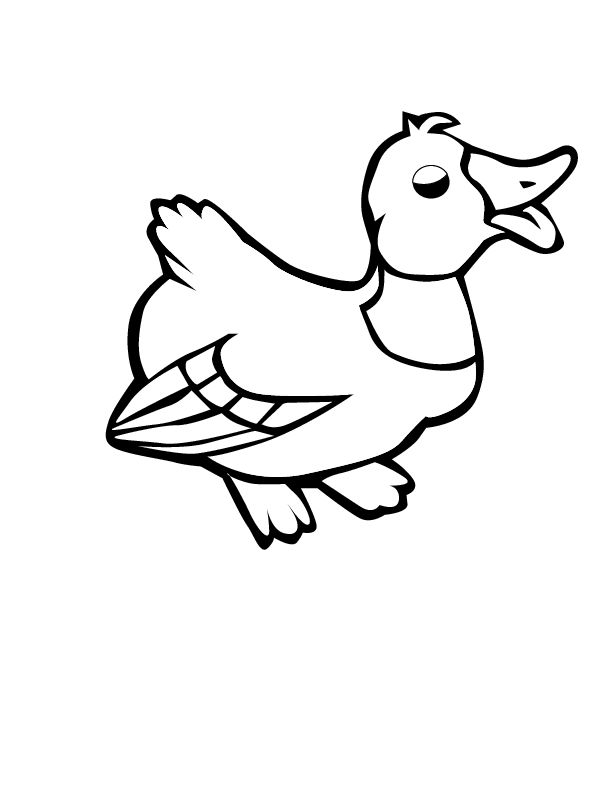 eps duck-0010 printable coloring in pages for kids - number 2705 