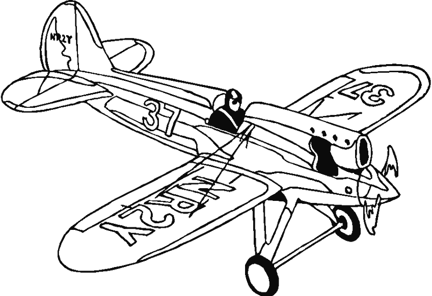 coloring-pages-for-airplane-Aircraft Coloring PagesFree coloring 