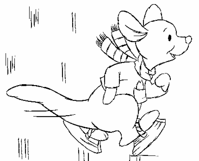 Coloring Pages kids. cartoons winnie the pooh