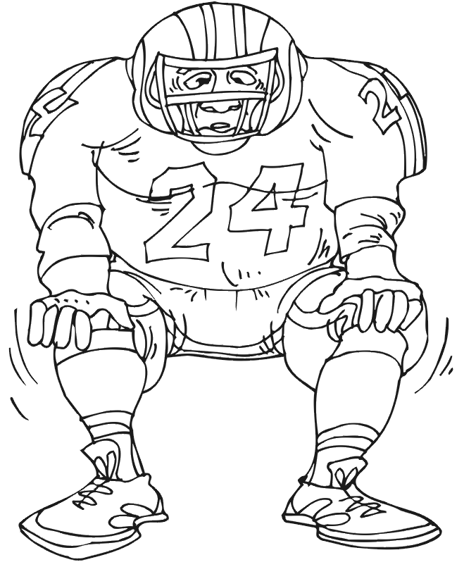 Football Colouring Pages For Kids Uk