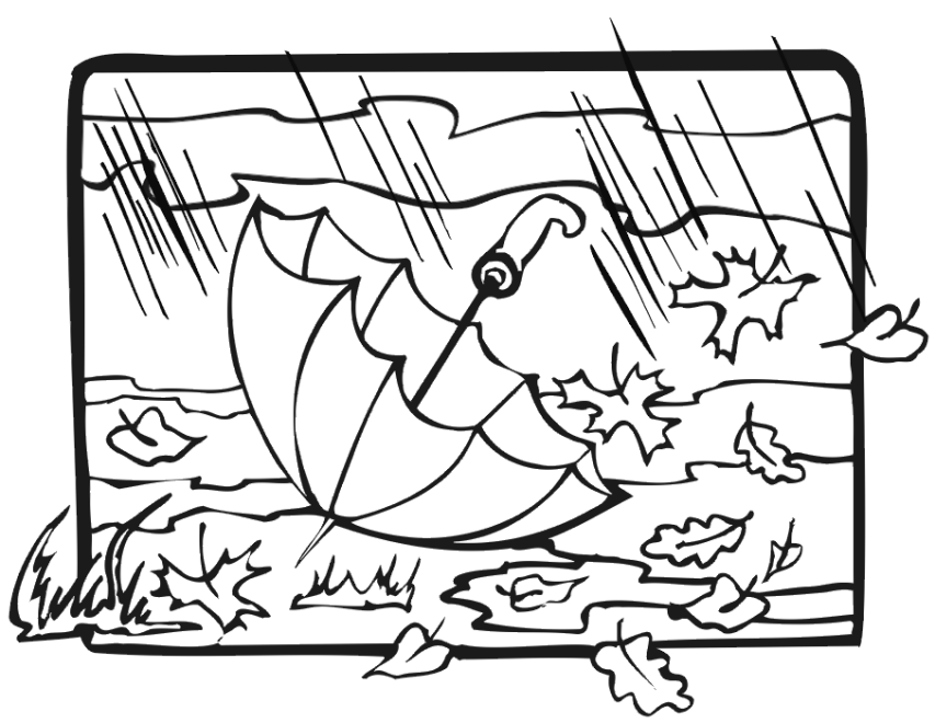 Weather Coloring Pages Printable | Free coloring pages