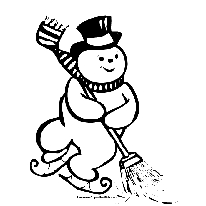 Snowman Coloring Pages for Kids >> Disney Coloring Pages