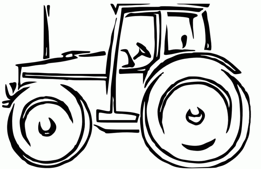Tractor Coloring Pages Print Free Farm Tractors High Res 