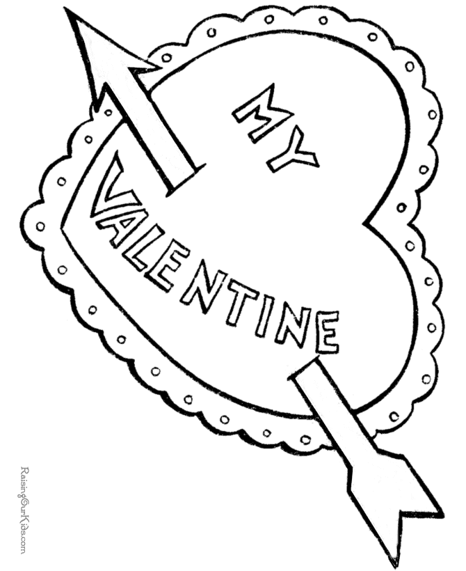 Valentine's Day Coloring Pages - Romantic Ideas for Valentines Day