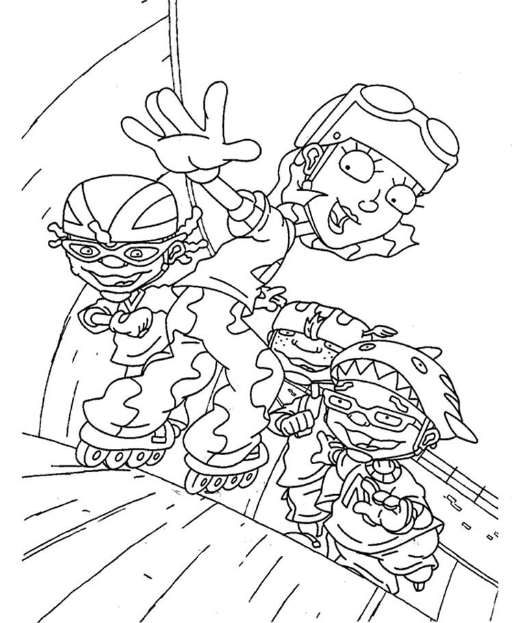 Rocket Colouring Pages (page 2)