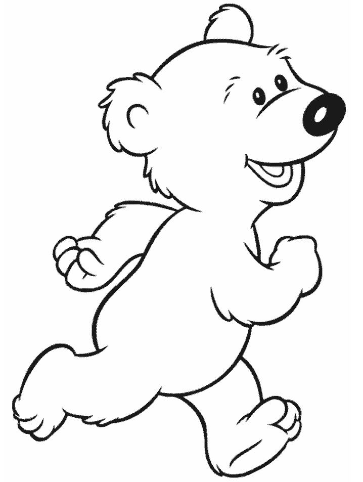 Bear 3 Cartoons Coloring Pages & Coloring Book