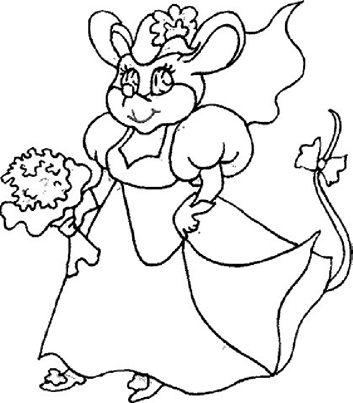 Mouse & Rat Coloring Pages 17 | Free Printable Coloring Pages 