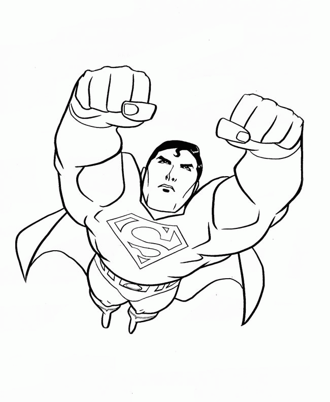 Superman Logo Coloring Page - Coloring Home