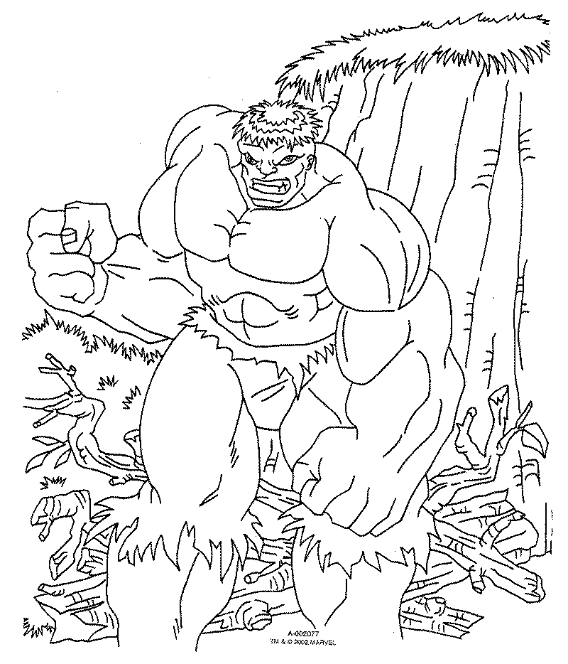 18+ Print Hulk Coloring Pages
