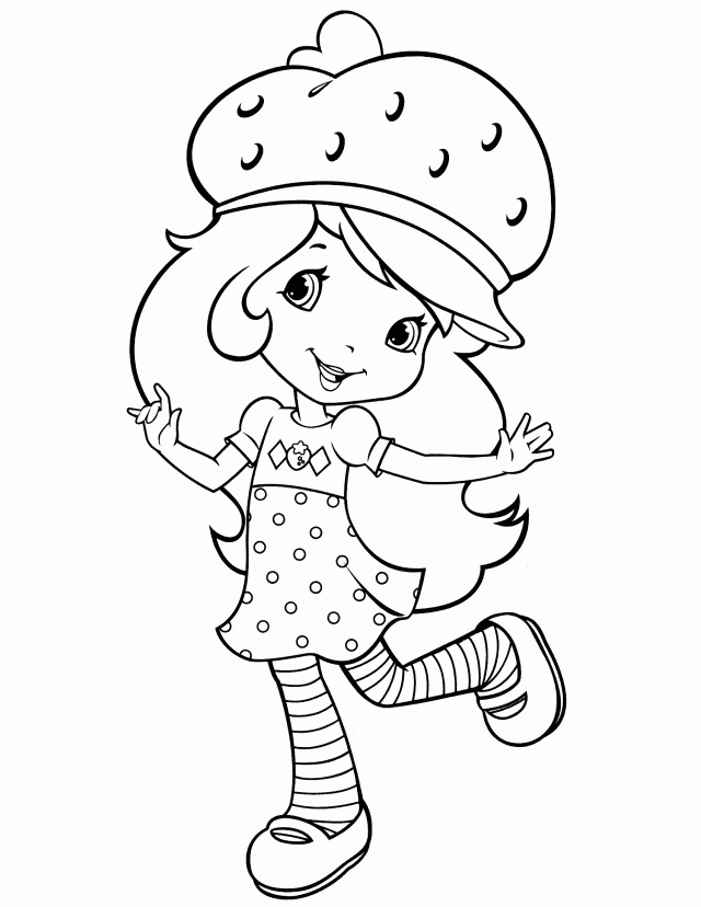 Strawberry Shortcake 43 Coloringcolor 29490 Coloring Pages Of 