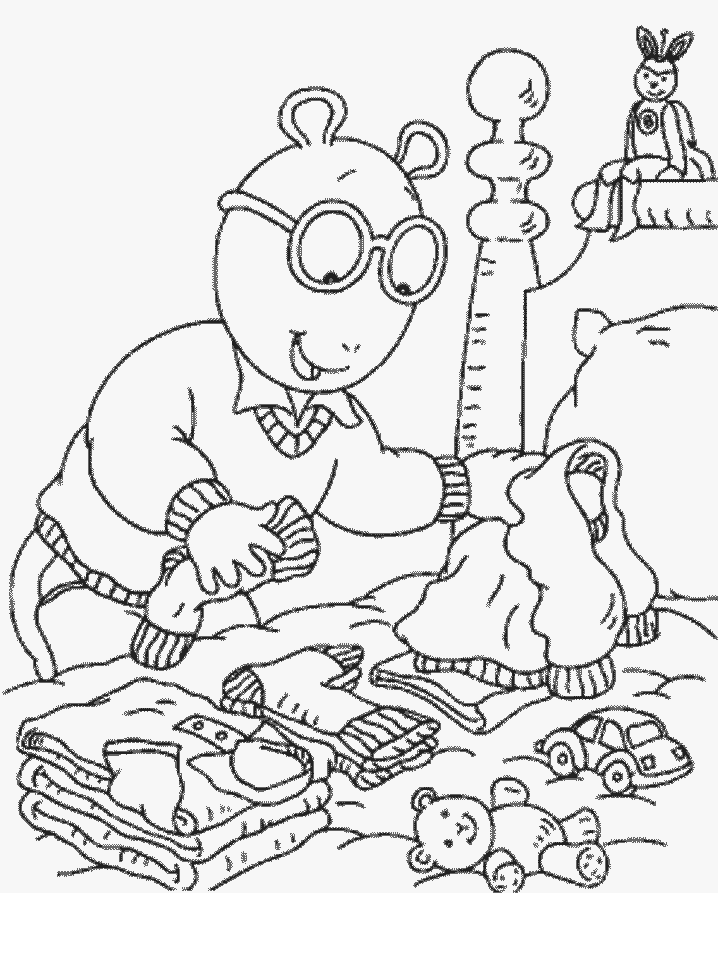 Arthur 31 Cartoons Coloring Pages & Coloring Book