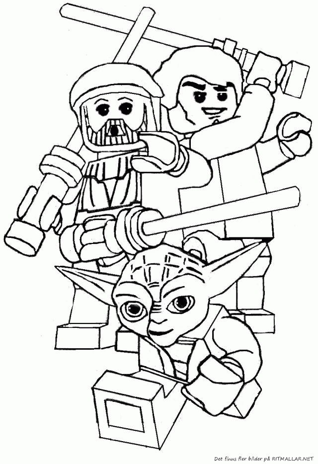 Star Wars Legos Coloring Pages Coloring Book Area Best Source 