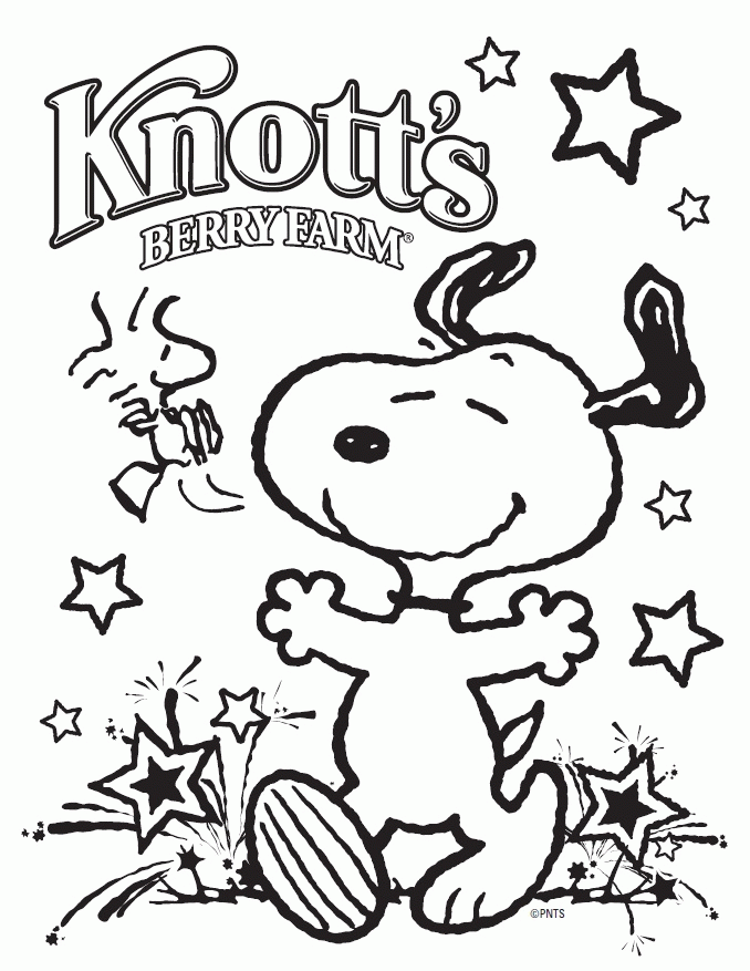 Desenhos do Snoopy para Colorir e Imprimir | Desenhos para Colorir 