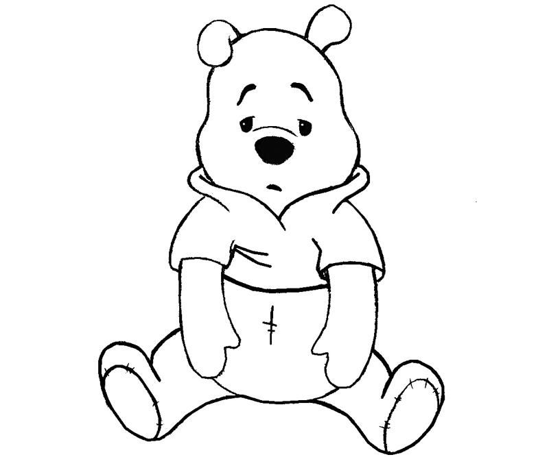 Winnie The Pooh 7 Coloring | Crafty Teenager