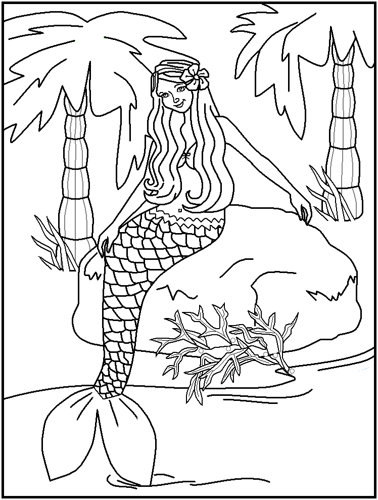 H20 mermades Colouring Pages (page 2)