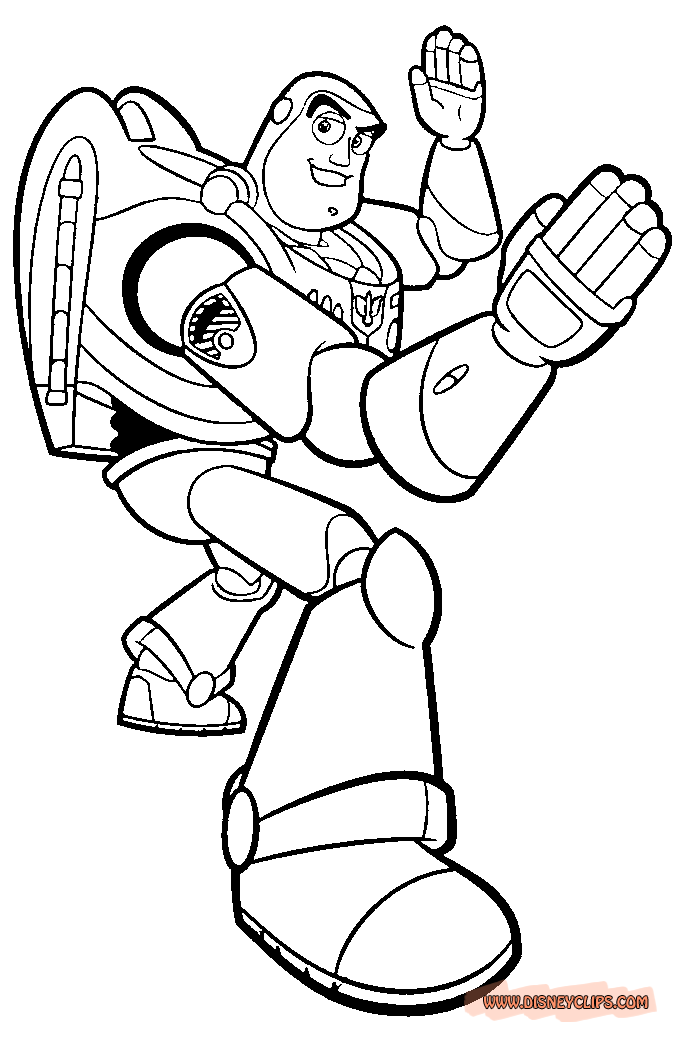 Toy Story Coloring Pages - Disney Kids' Games