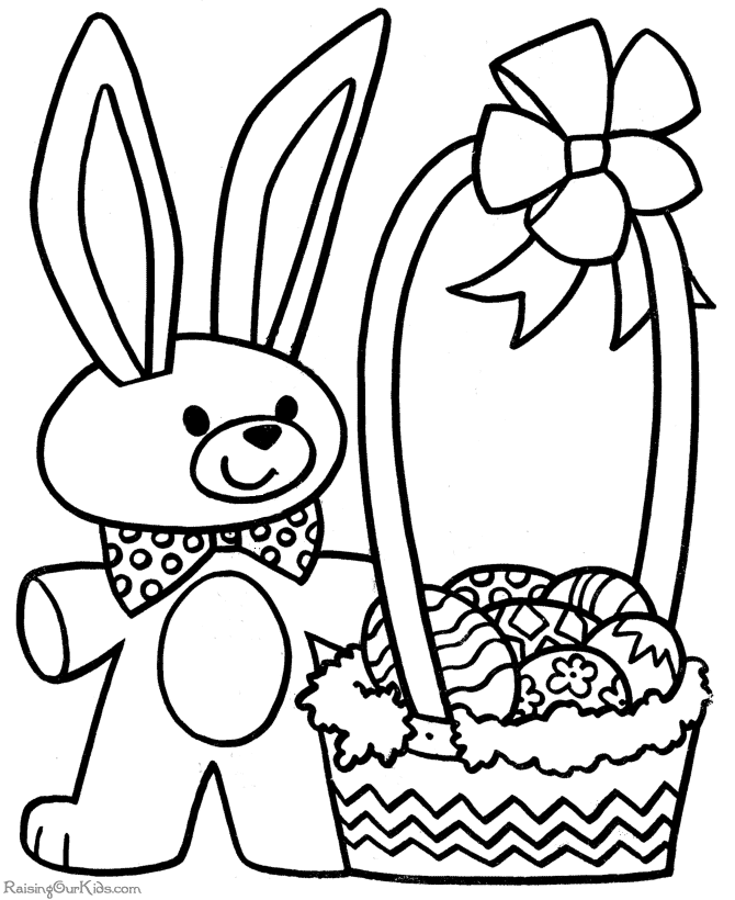 Printable coloring pages for easter | coloring pages for kids 