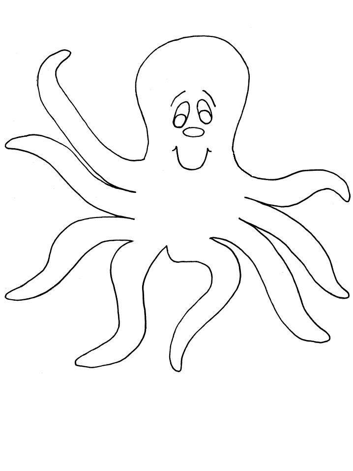 coloring pictures of octopus