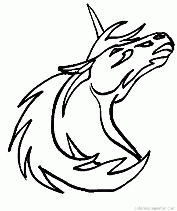 Rainbow Unicorn Coloring Page | Clipart Panda - Free Clipart Images