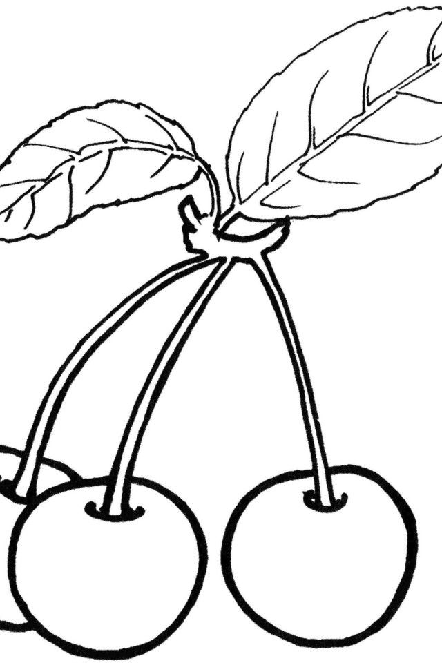 Download Preschool Fruit Coloring Pages - Coloring Home