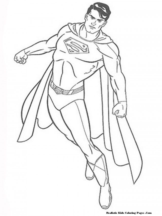 Printable Coloring Pages Of Man Of Steel | Coloring Pages