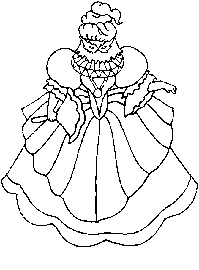 Mad Scientist Girl Coloring Page