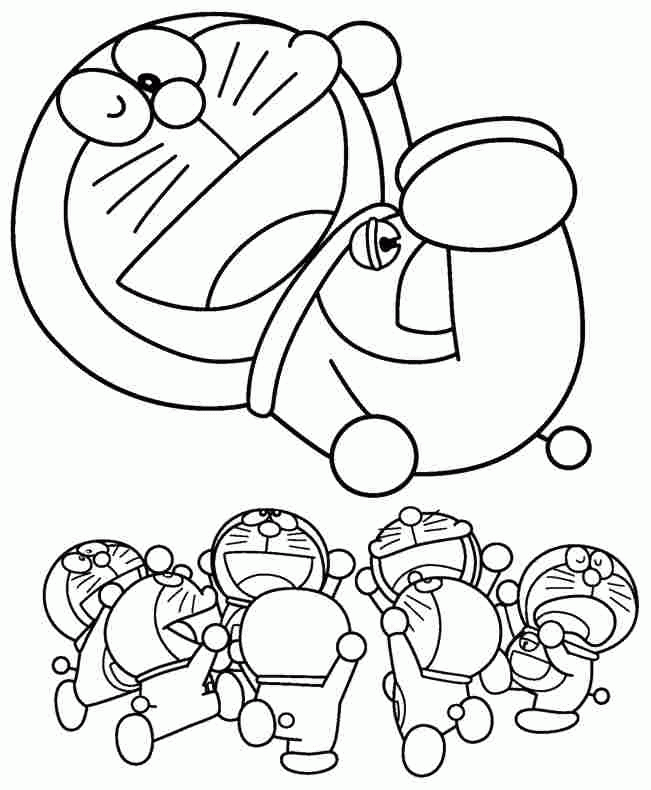 Free Cartoon Doraemon Coloring Sheets For Kids & Boys ...
