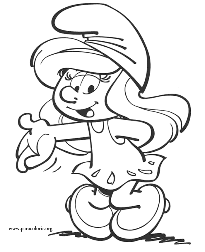 The Smurfs Coloring pages 10
