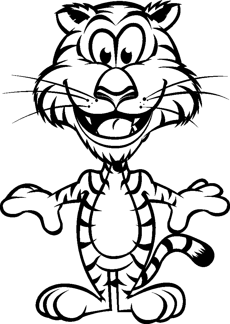 Download Funny Animal Coloring Page - Coloring Home