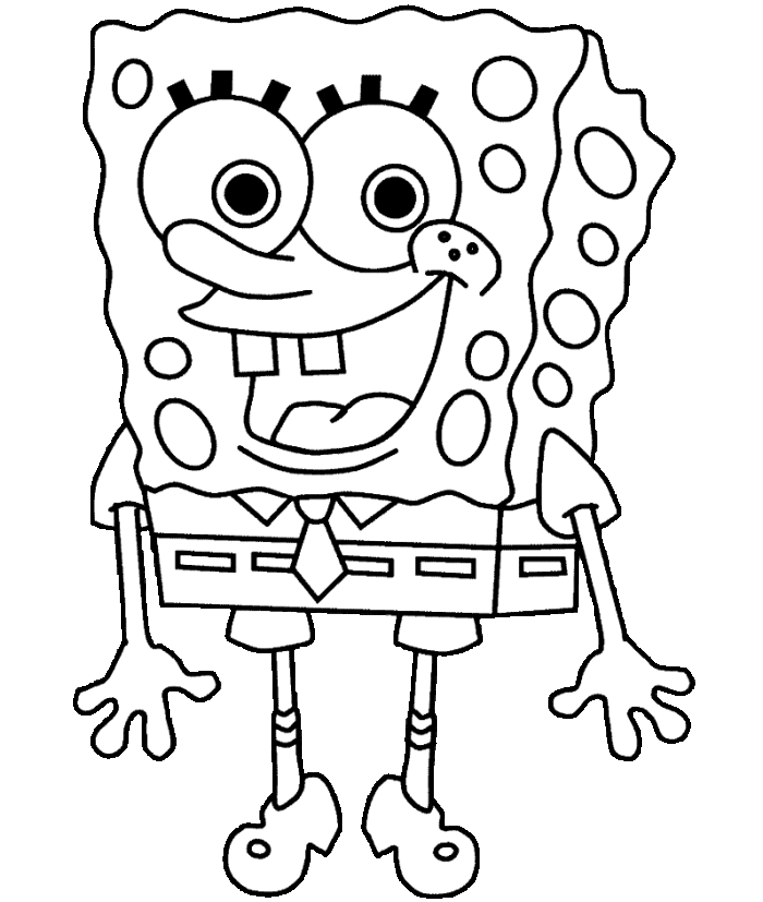 Free Nickelodeon Spongebob Squarepants Coloring Page - Nickelodeon 