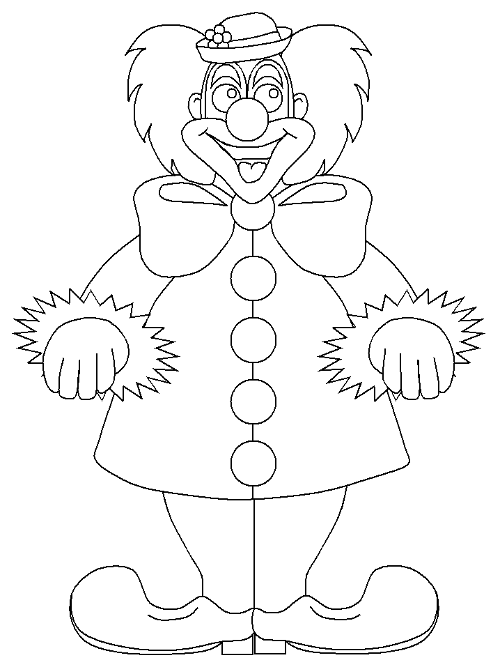 Circus Coloring Pages For Kids 531 | Free Printable Coloring Pages