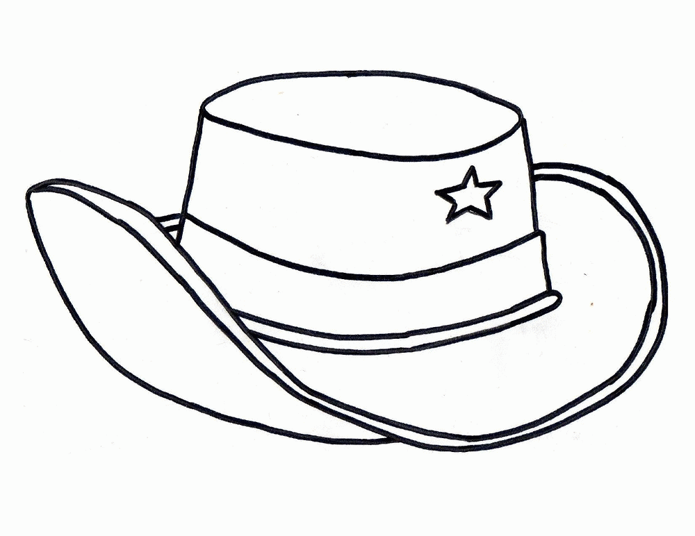 Coloring Pages Of Hats - Coloring Home